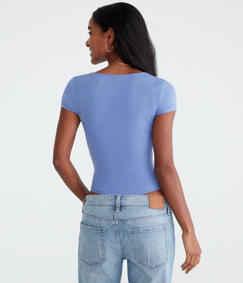 Seriously Soft Smooth V-Neck Bodysuit