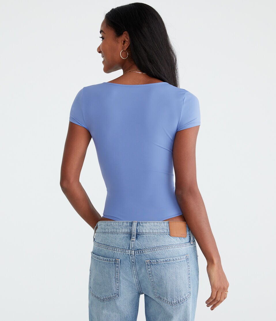 Seriously Soft Smooth V-Neck Bodysuit