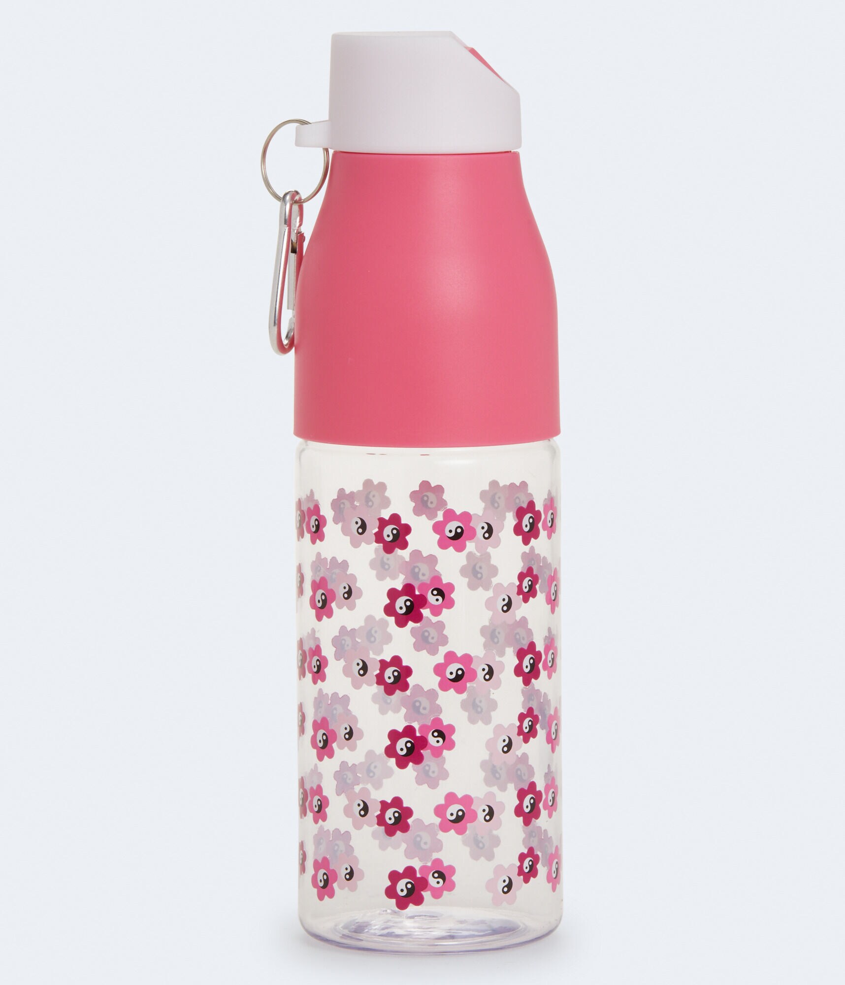Yin Yang Flower Water Bottle