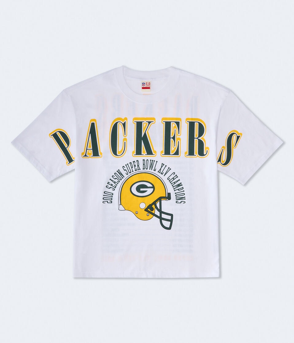 Green Bay Packers Super Bowl Boxy Graphic Tee