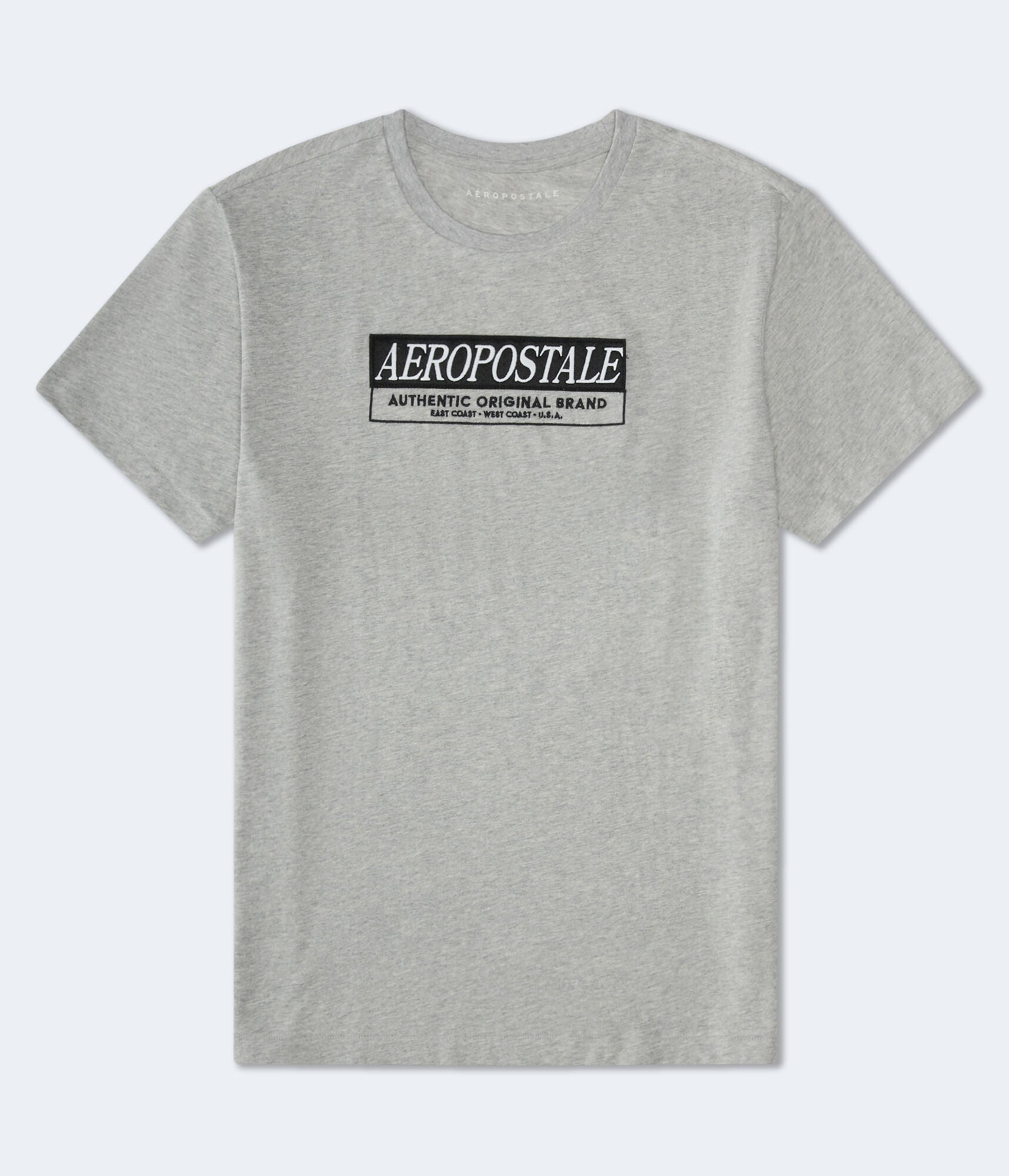 Aeropostale Box Logo Appliqu&eacute; Graphic Tee