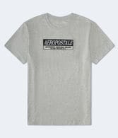 Aeropostale Box Logo Appliqué Graphic Tee