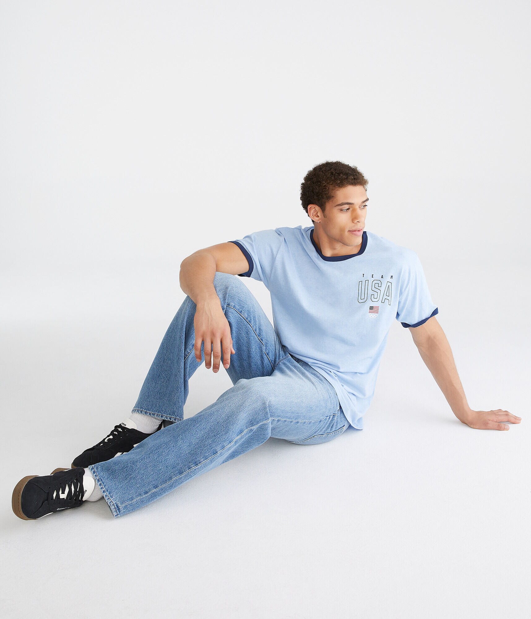 Looney Tunes x Team USA Ringer Relaxed Graphic Tee