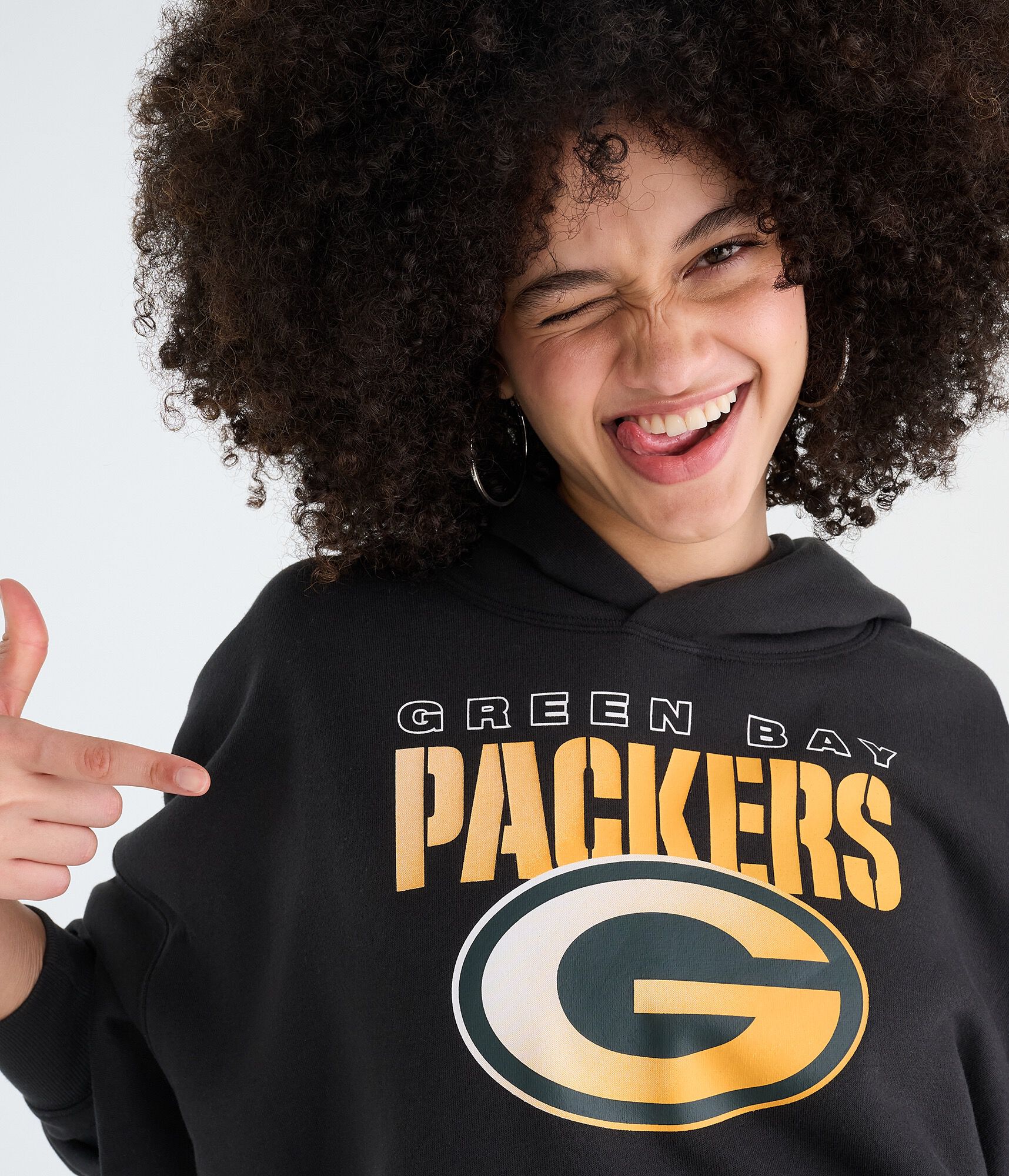 Green Bay Packers Logo Pullover Hoodie