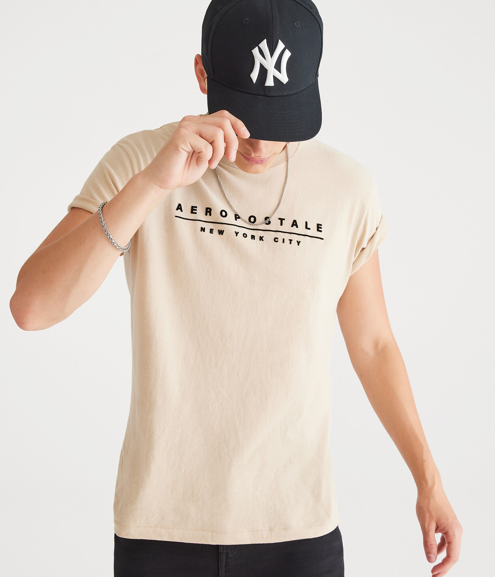 Flocked Aero Graphic Tee