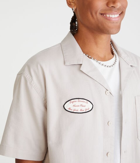 Short Sleeve Engine Service Co. Mechanic Shirt Short Sleeve Engine Service Co. Mechanic Shirt
