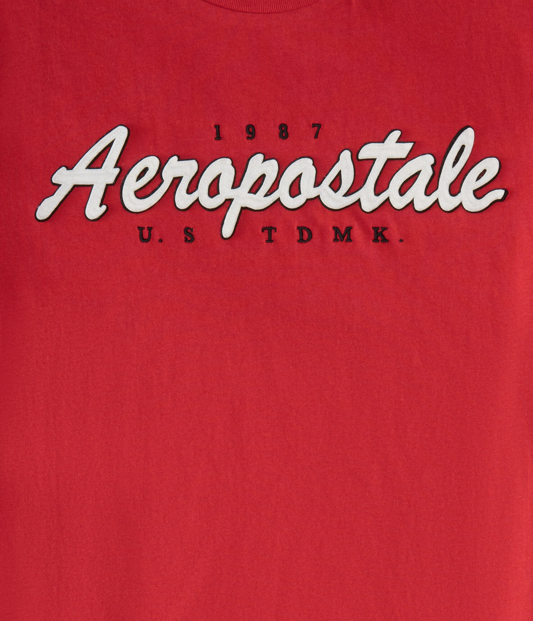 Aeropostale Script Appliqué Graphic Tee