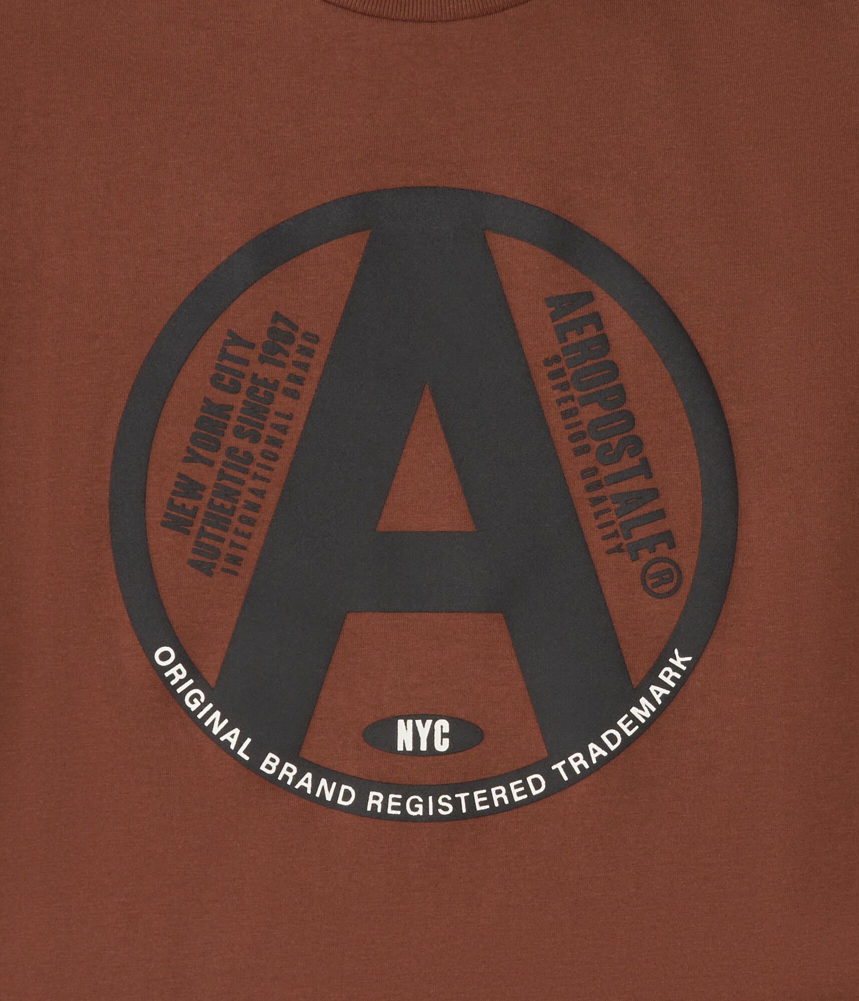 Aeropostale Circle Logo Graphic Tee