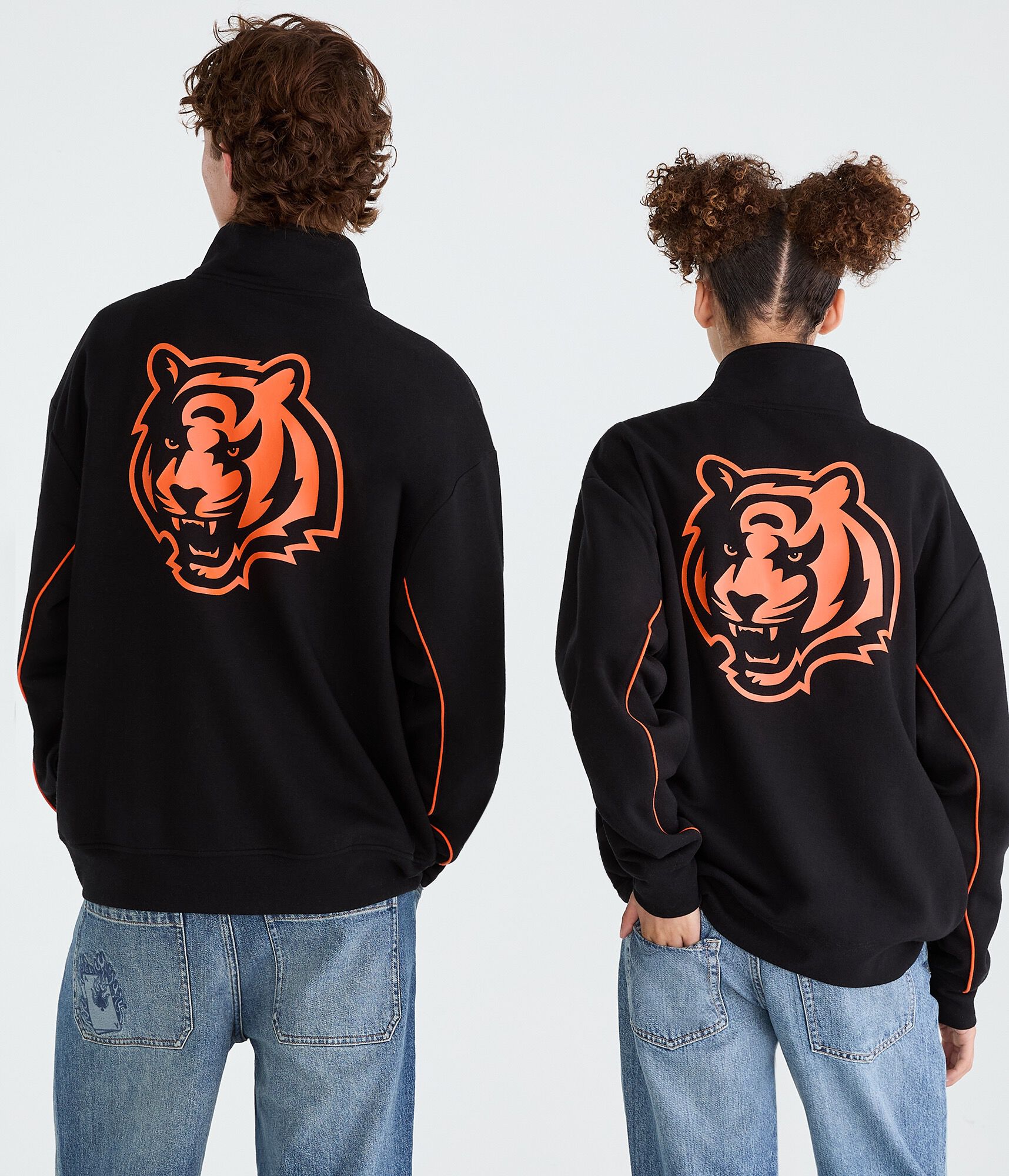 Cincinnati Bengals Quarter-Zip Sweatshirt