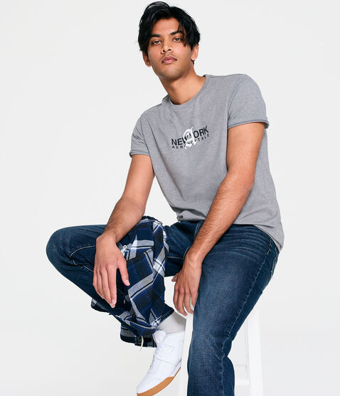 New York Letter A Graphic Tee New York Letter A Graphic Tee