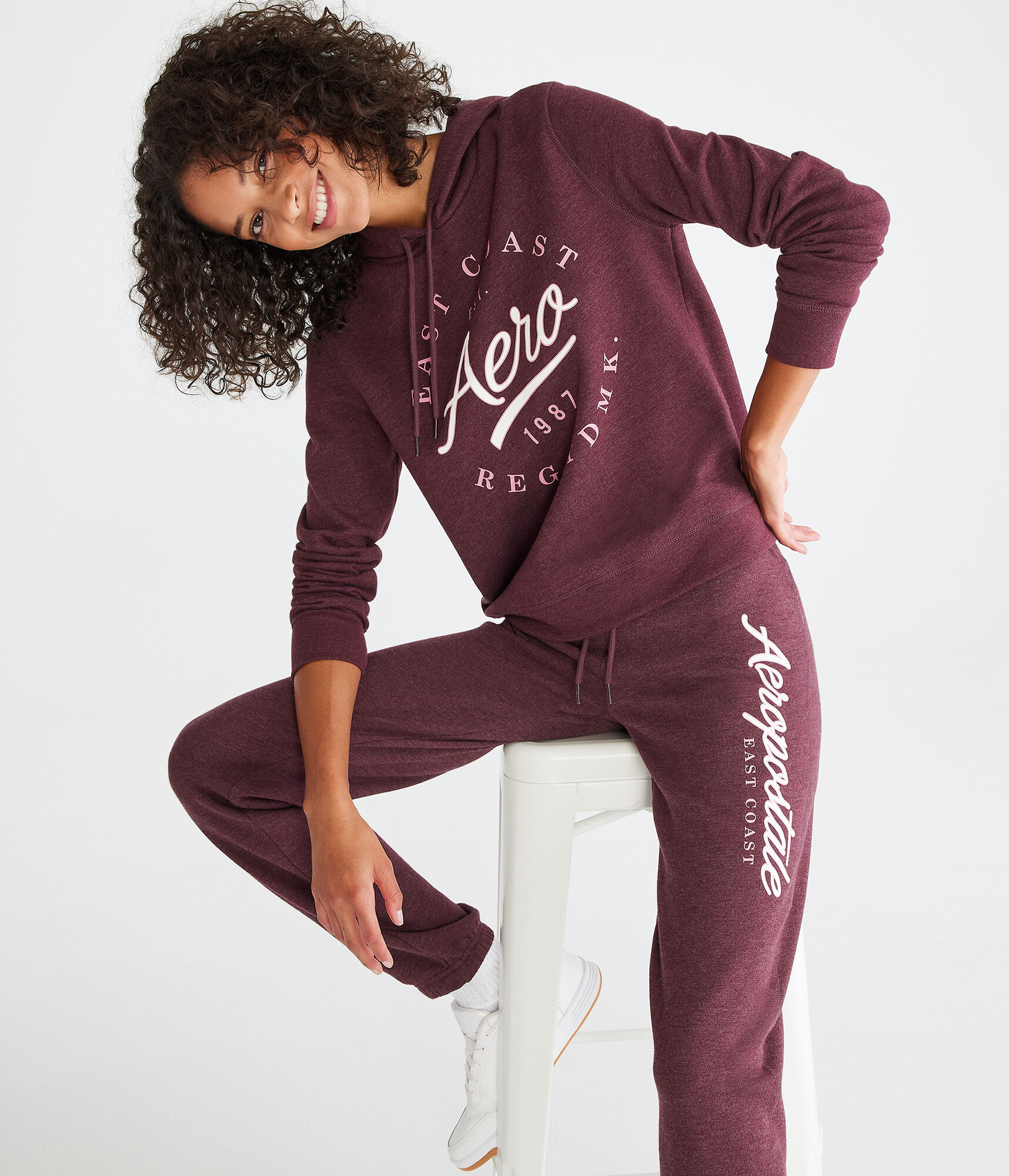Aeropostale Script Cinched Sweatpants