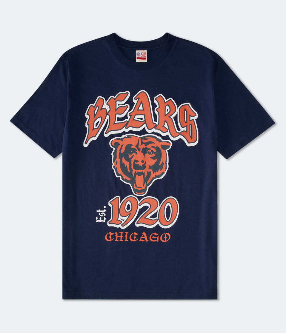 Chicago Bears Helmet Relaxed Graphic Tee