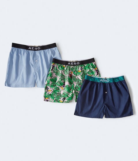 Fashion 4" Woven Boxer 3-Pack Fashion 4" Woven Boxer 3-Pack