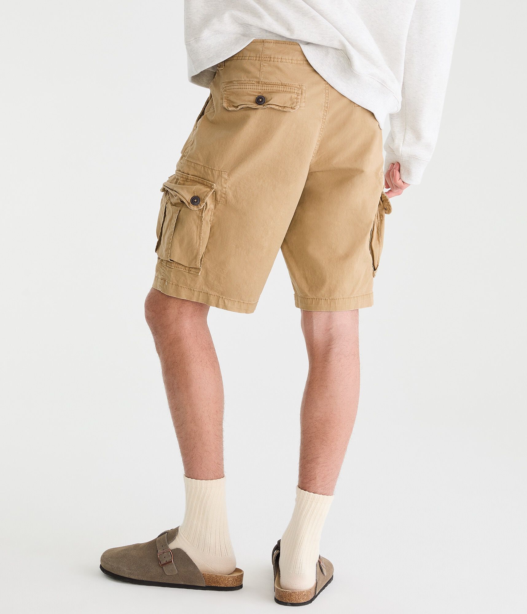 Stretch Twill Cargo Shorts 10"