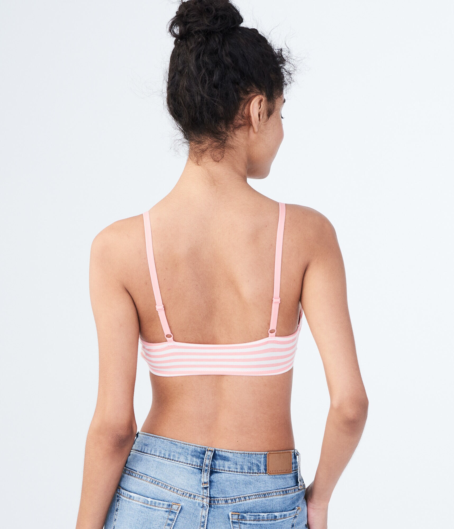 EMBRD COTTON BRALETTE