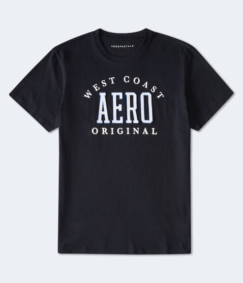 Aero West Coast Foil Graphic Tee Aero West Coast Foil Graphic Tee