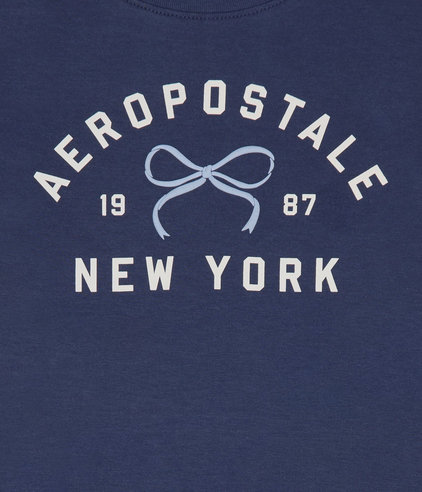 Aeropostale Arch Bow Graphic Tee