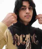 AC/DC Tie-Dye Pullover Hoodie