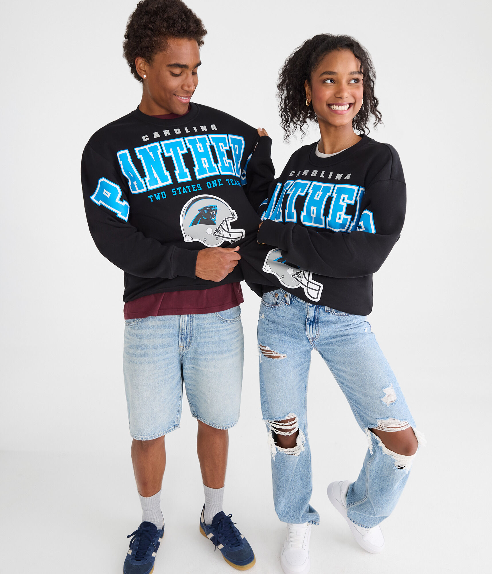 Carolina Panthers Crew Sweatshirt