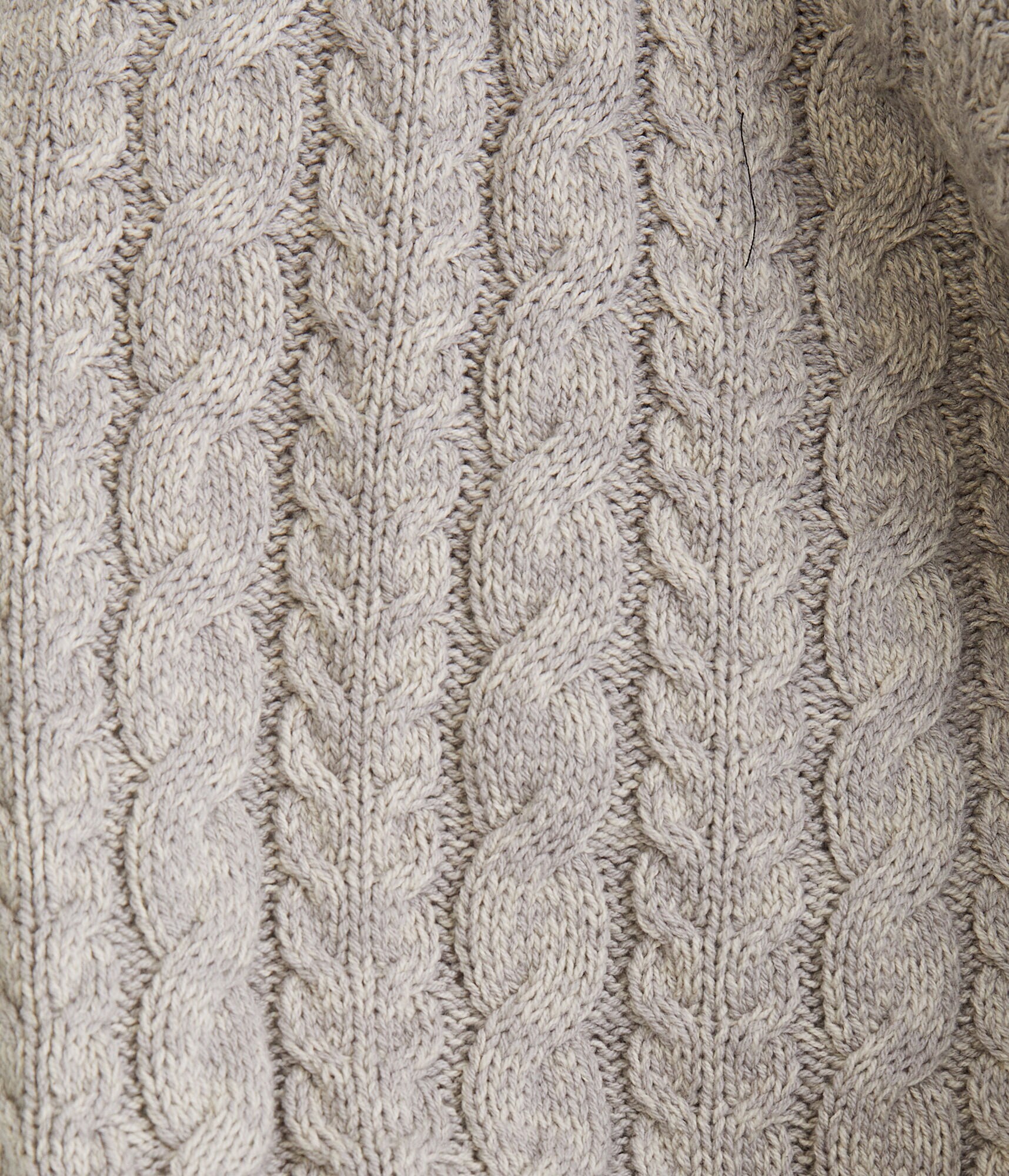 Long Sleeve Cable Knit Cardigan