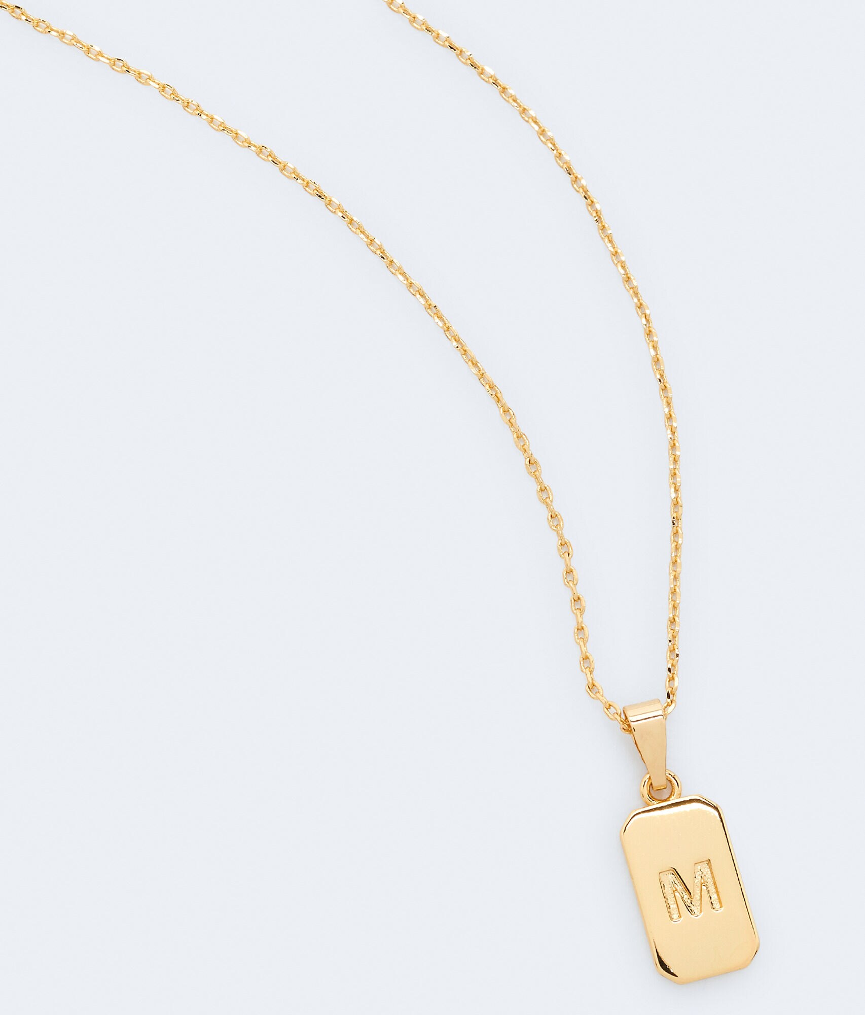 Letter M Necklace