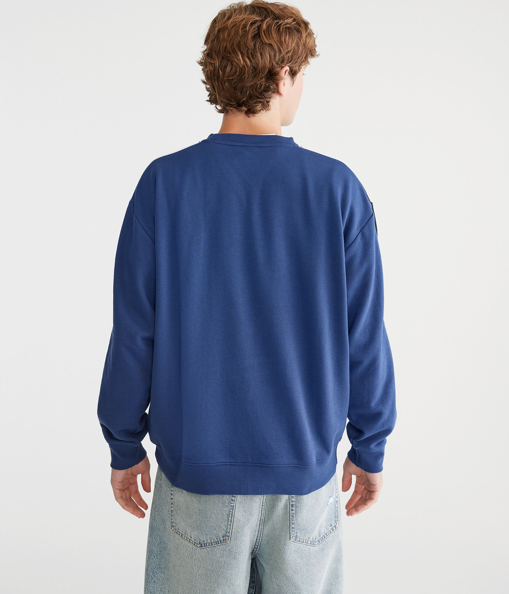 Ford Colorblocked Crew Sweatshirt