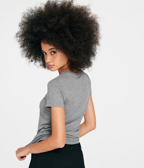 Aeropostale Arch Rose Graphic Tee Aeropostale Arch Rose Graphic Tee