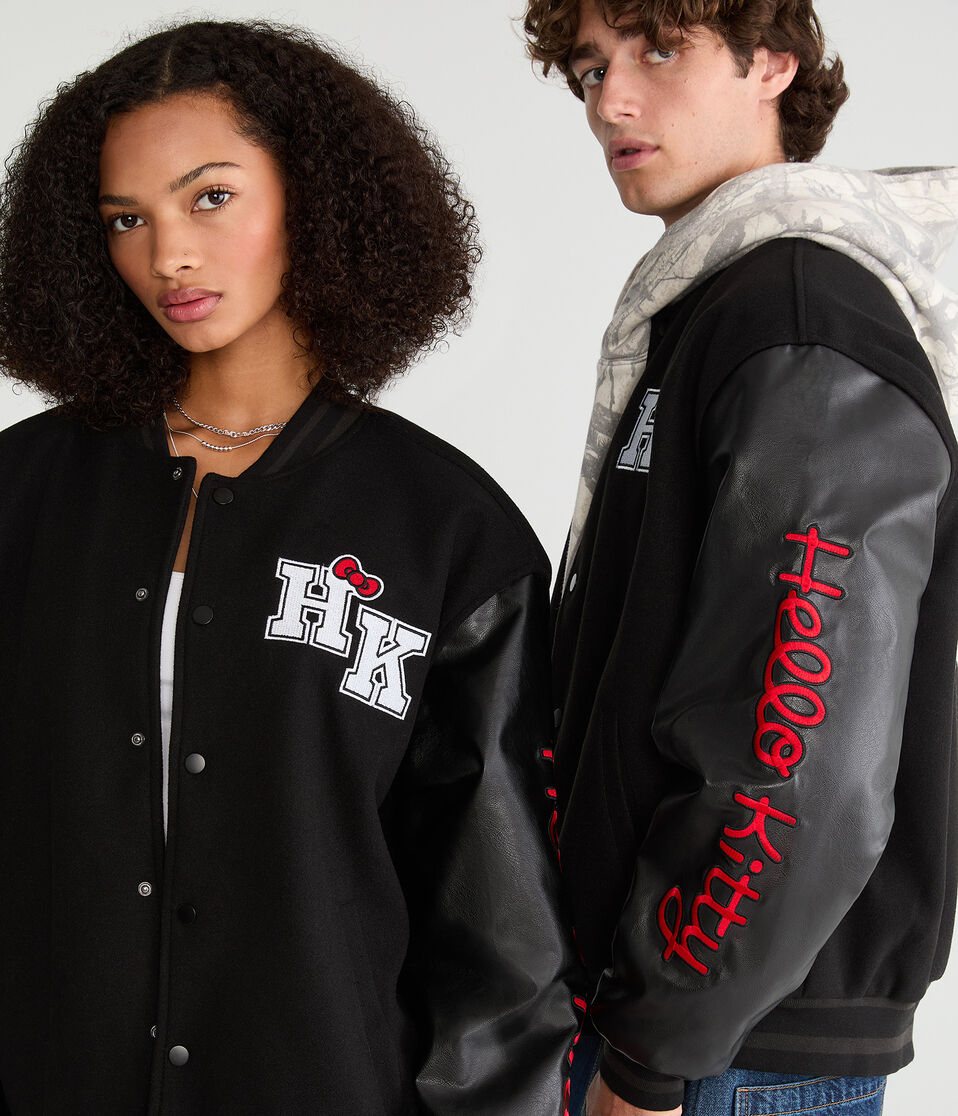 Hello Kitty | Aero Varsity Bomber Jacket