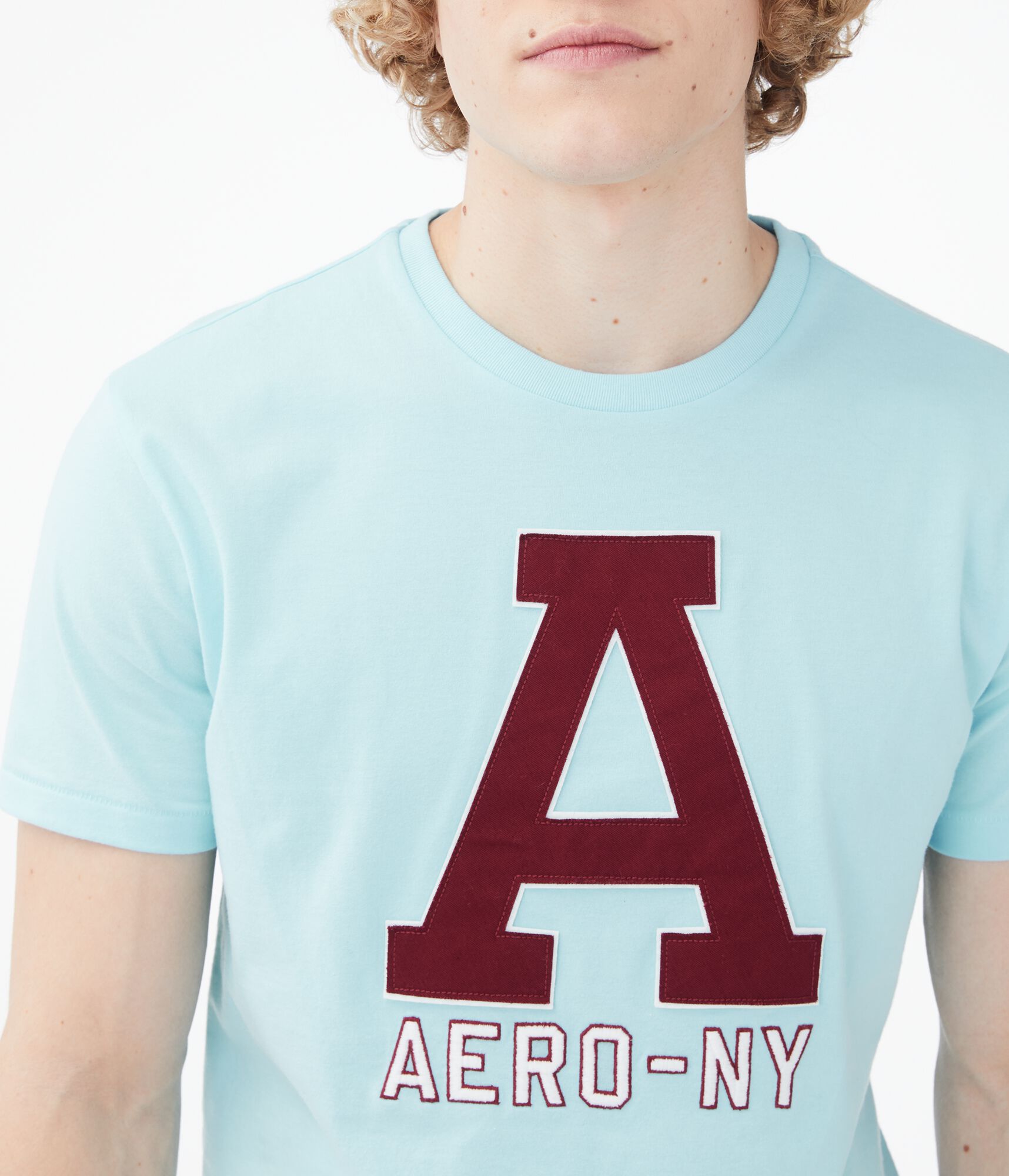 Oversized Letter Logo Graphic Tee