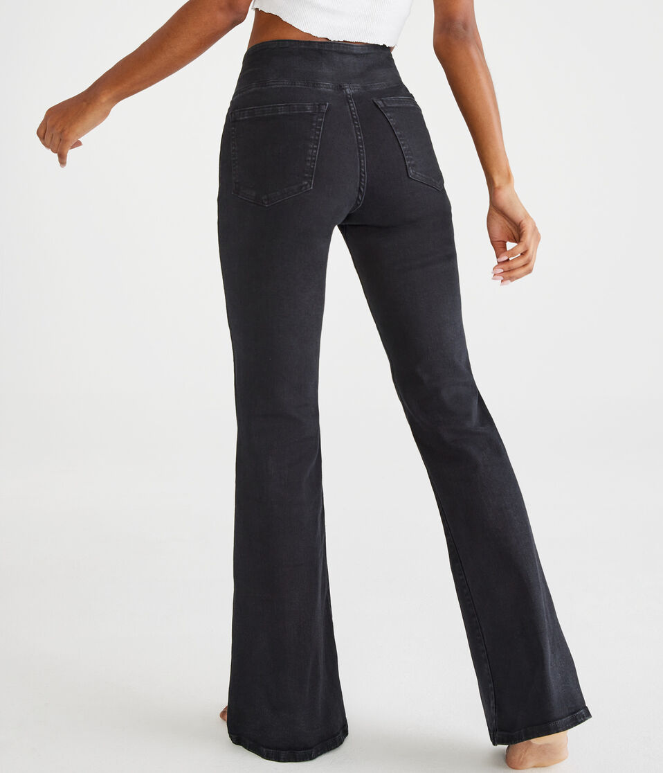 Flare High-Rise Pull-On Soft Flex Jean