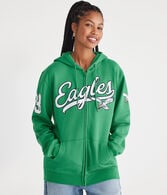 Philadelphia Eagles Script Full-Zip Hoodie