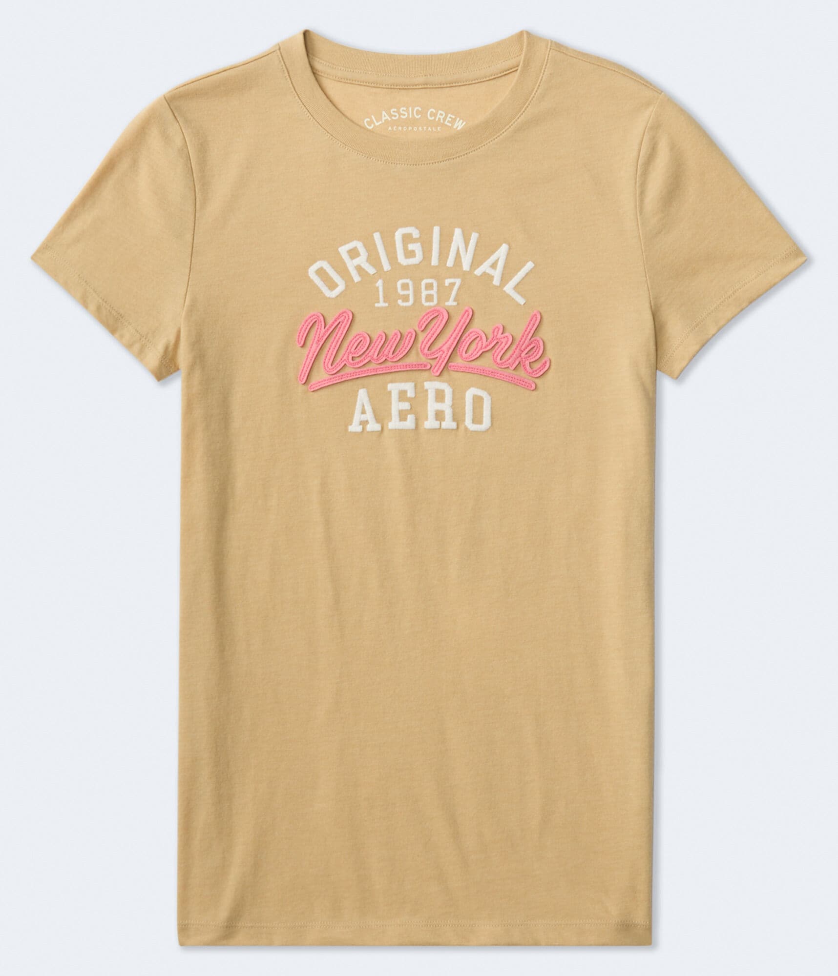 Aero New York Appliqué Graphic Tee