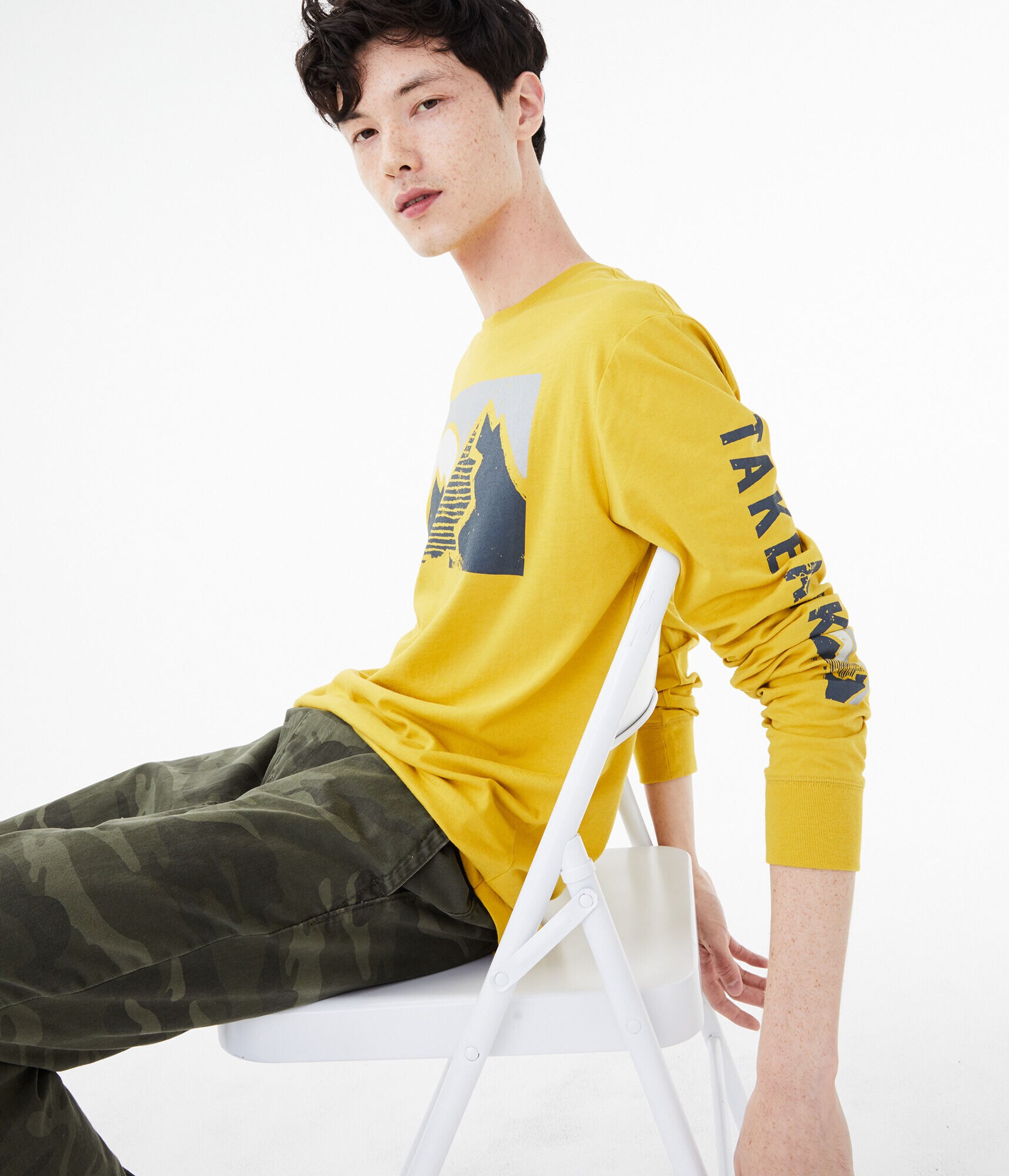 Long Sleeve Take A Hike Graphic Tee