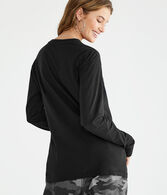 Long Sleeve Loose Fit Crew Tee