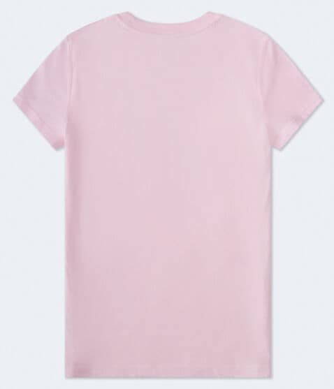 Aeropostale Bow Circle Foil Graphic Tee