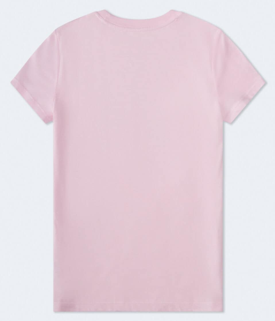 Aeropostale Bow Circle Foil Graphic Tee