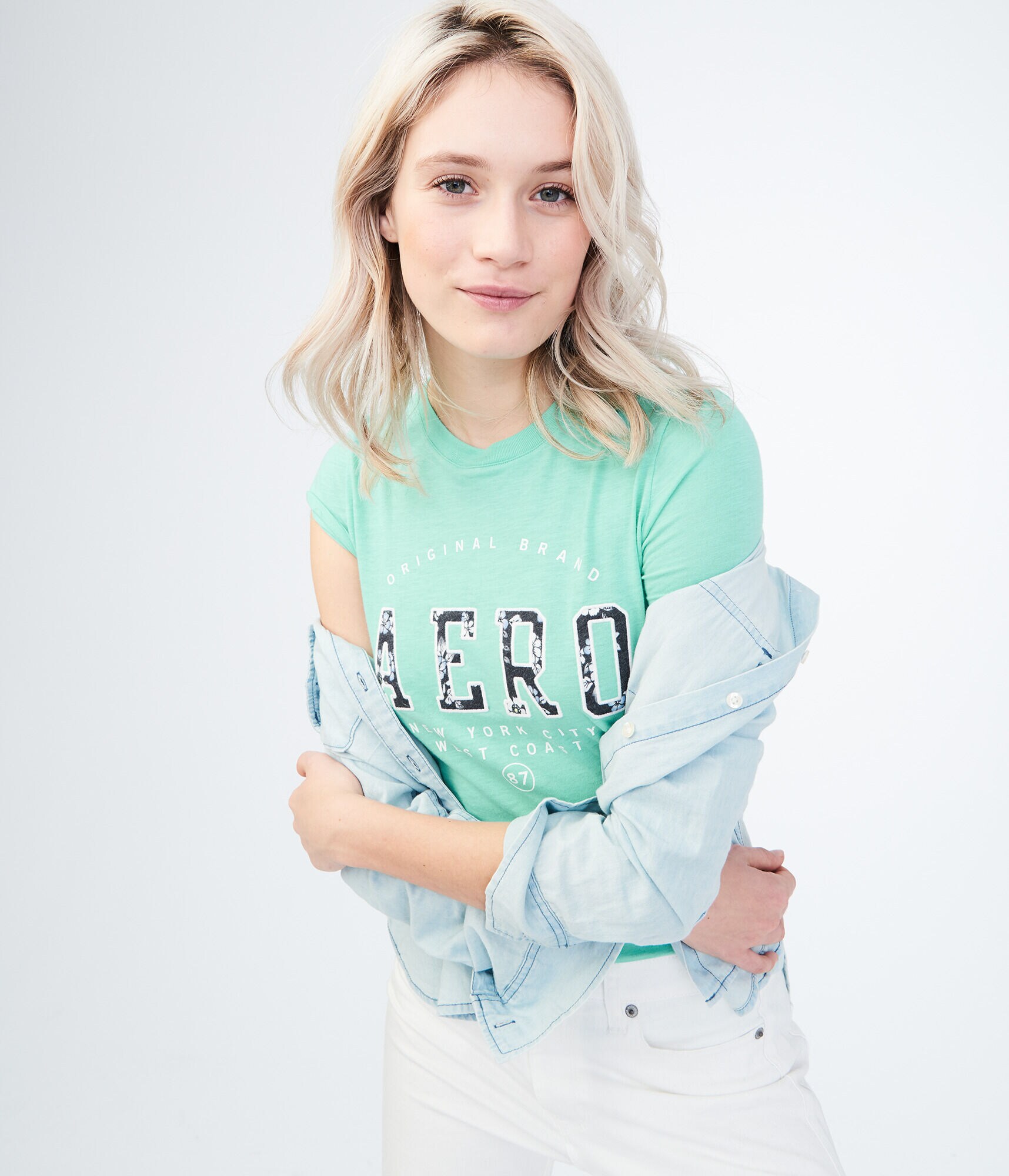 Floral Logo Graphic Tee