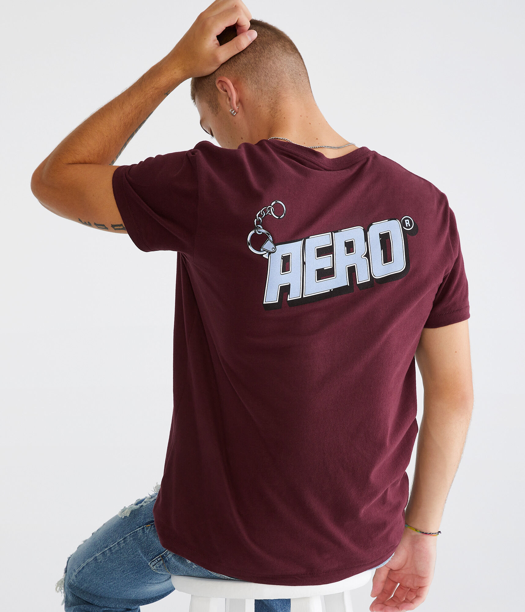 Aero Keychain Logo Graphic Tee