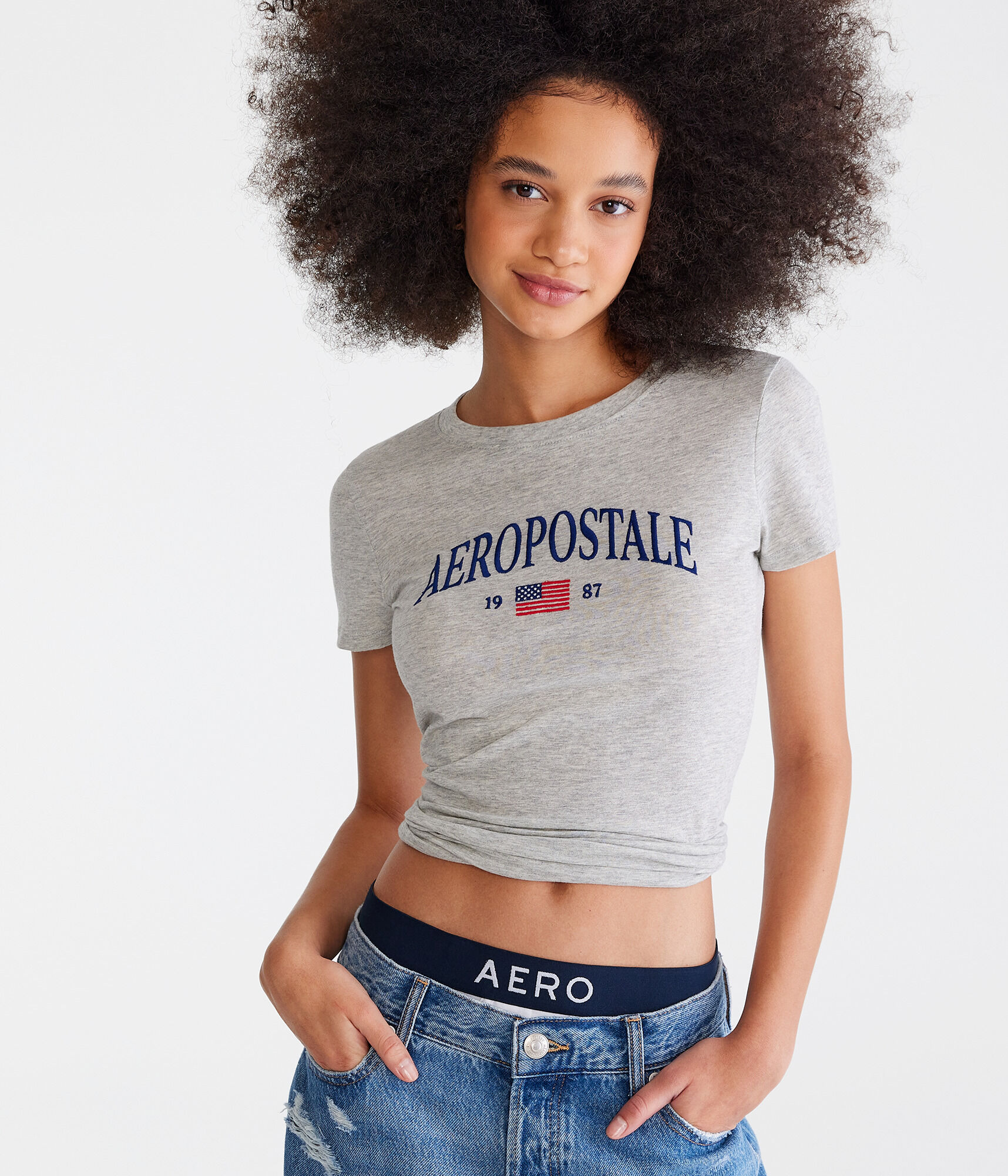 Aeropostale 1987 Americana Graphic Tee