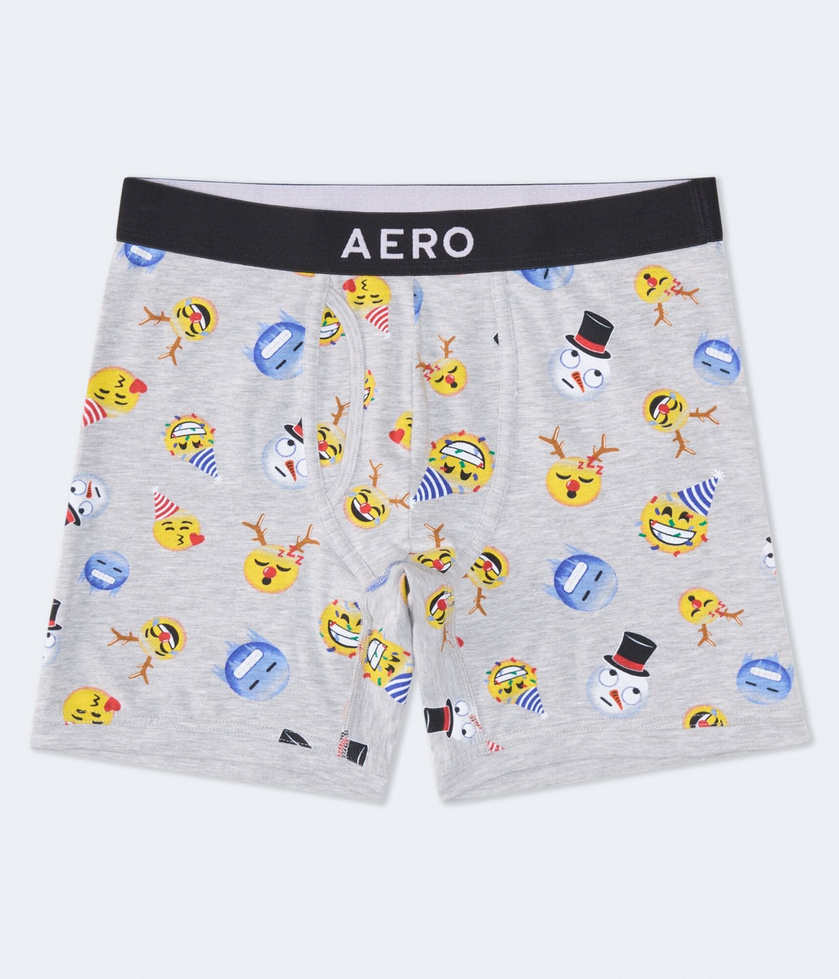 Winter Emojis 6" Boxer Brief