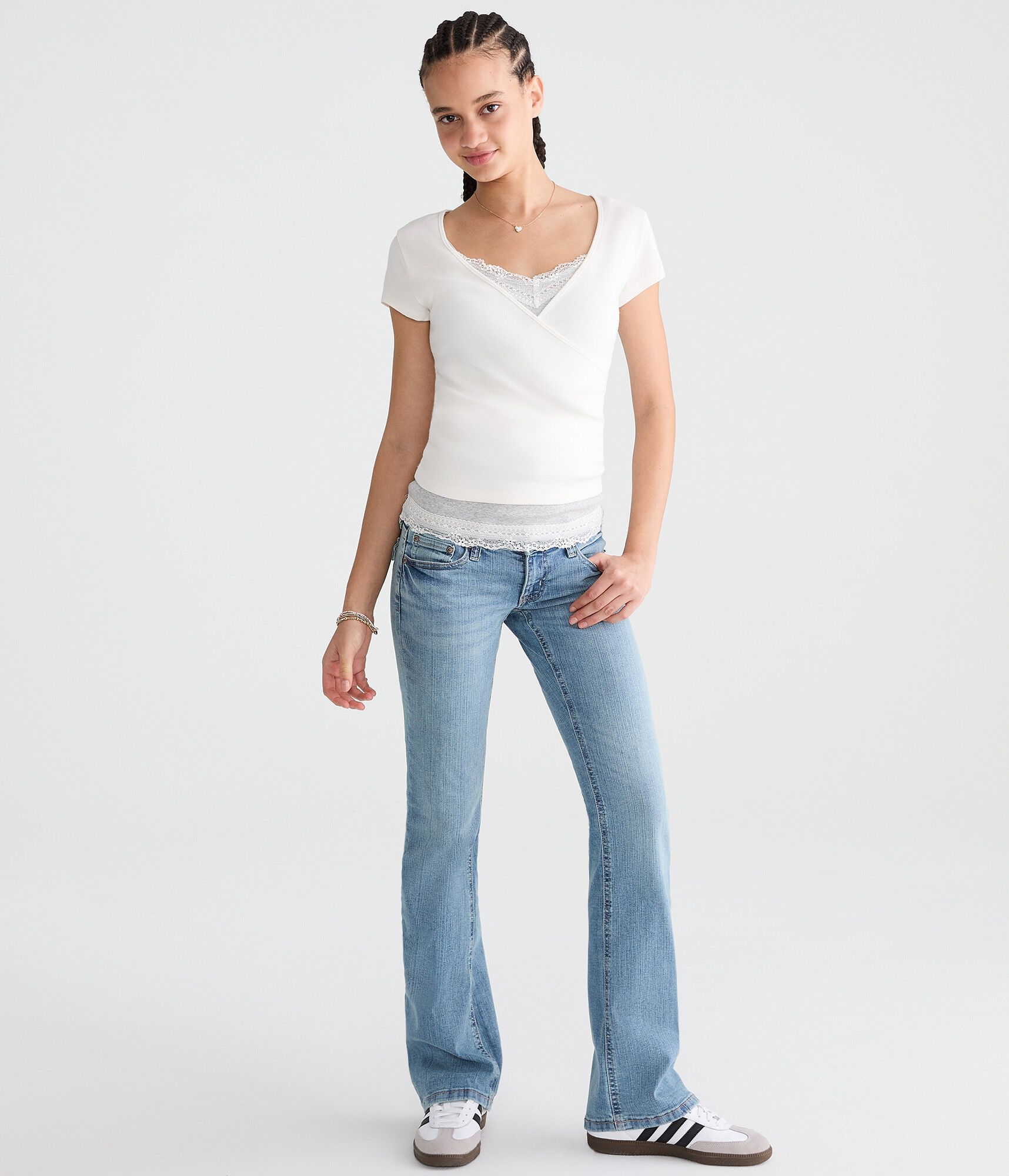 Super Low-Rise Bootcut Jean