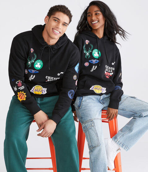 NBA Team Logos Pullover Hoodie NBA Team Logos Pullover Hoodie