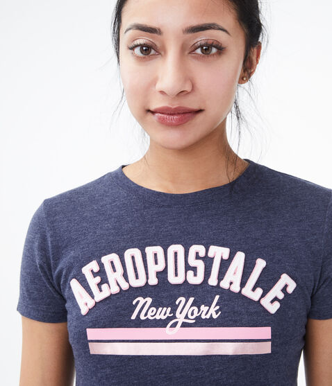 Aeropostale New York Stripe Graphic Tee Aeropostale New York Stripe Graphic Tee