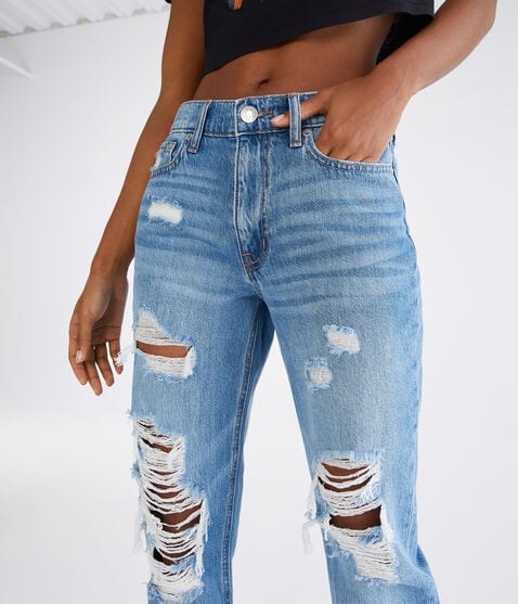 High-Waisted Mom Jean