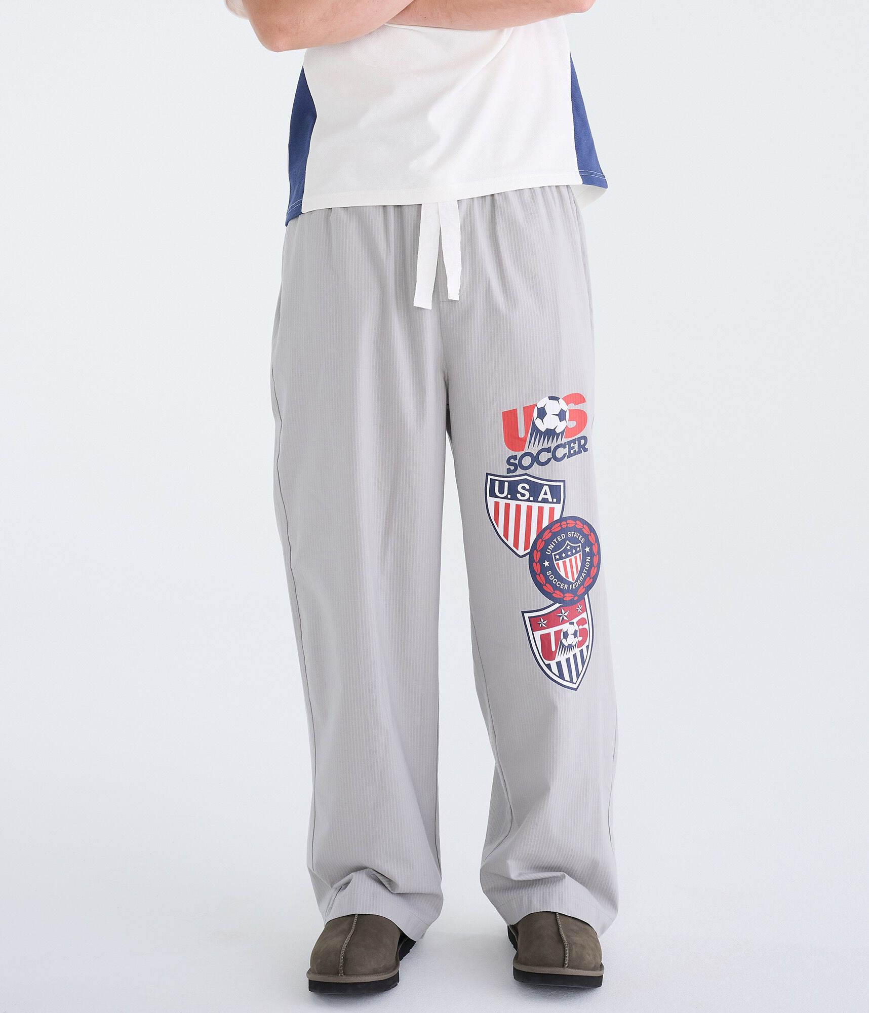 US Soccer Striped Lounge Pants