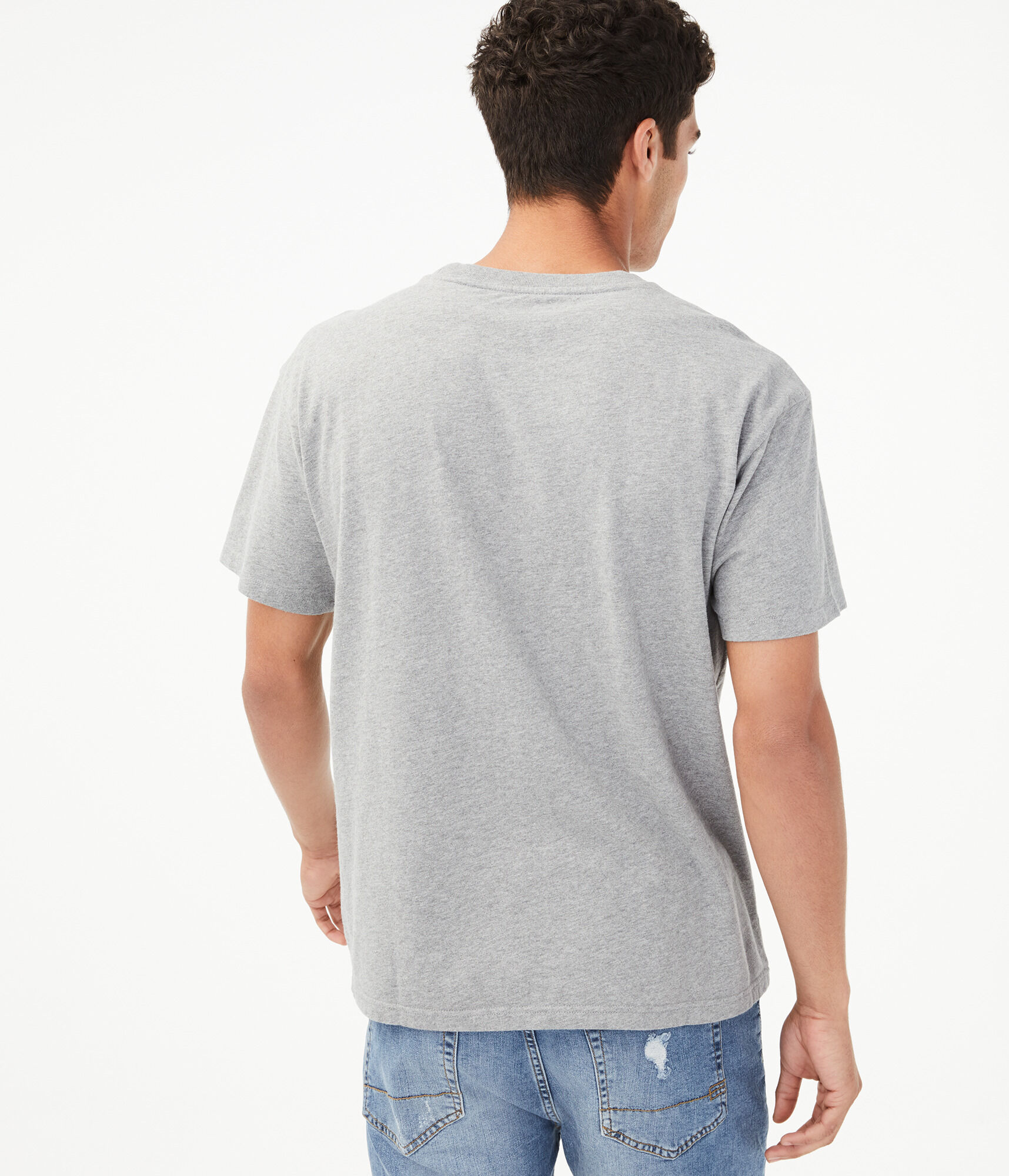 Relaxed Fit Pocket Crew Tee