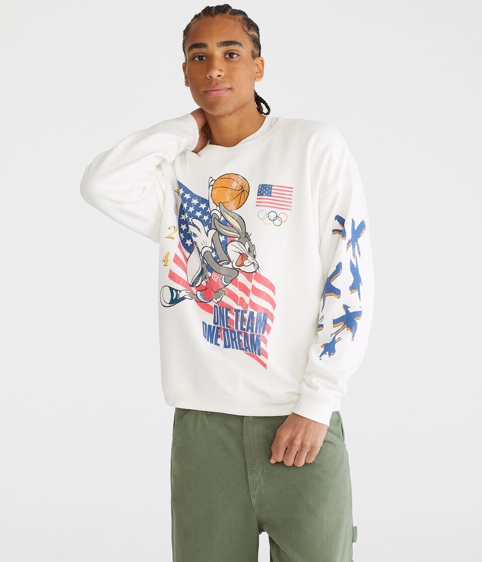 Looney Tunes x Team USA One Dream Crew Sweatshirt