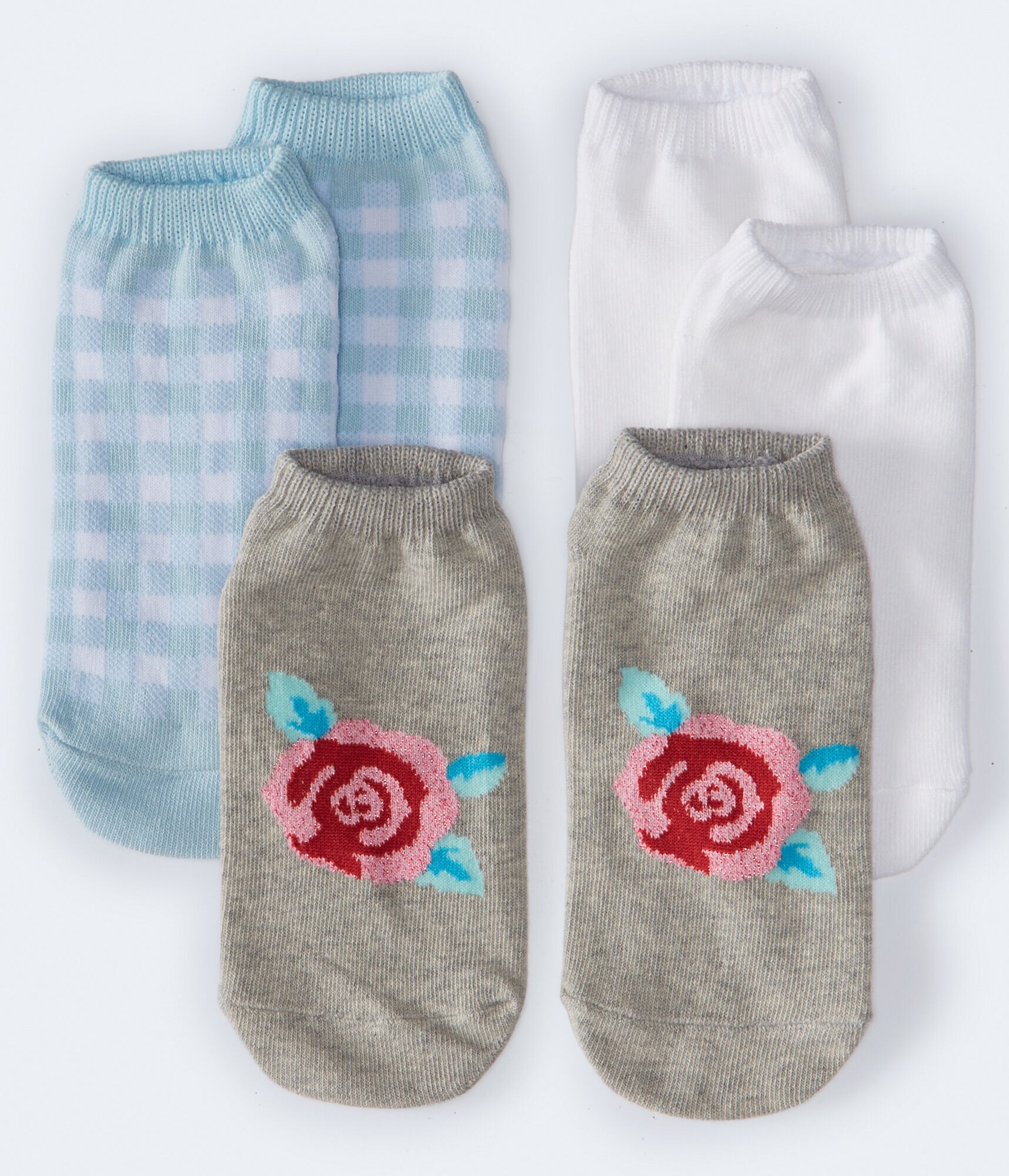 Rose Ankle Sock 3-Pack