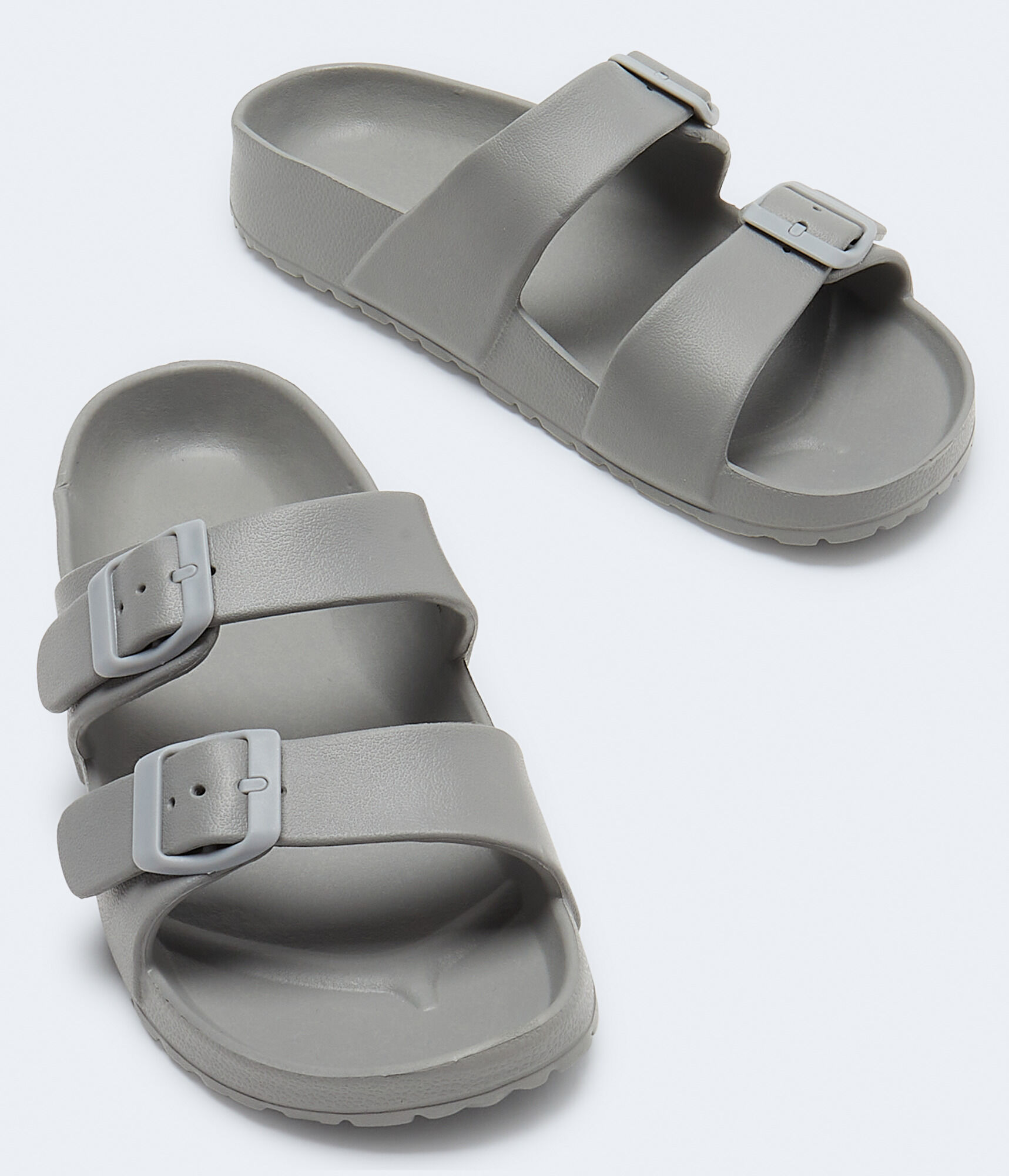 Double-Strap Slide Sandal
