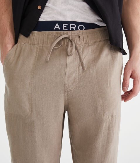 Drawstring Linen Pants